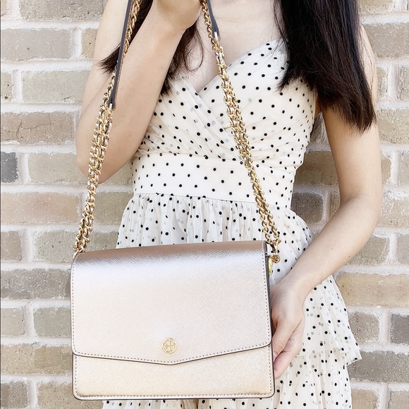 Tory Burch Rose Gold Chain shoulder bag SALE‼️‼️ - Picture 5 of 8